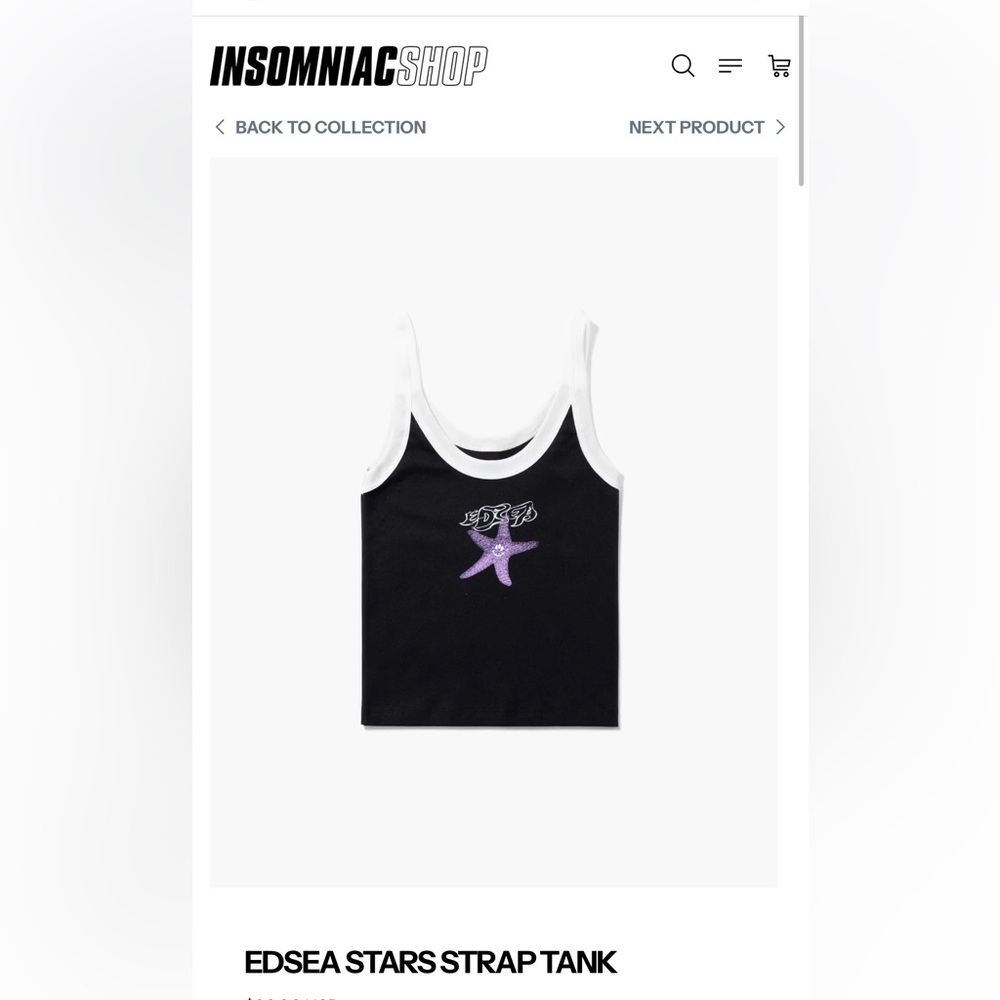 Insomniac EDSEA 2025 tank